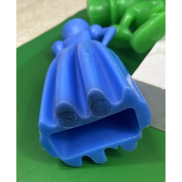 VTG 70's Louis Marx Walt Disney Minnie Snow White Dopey & 2 Jiminy Crickets - Picture 5 of 9